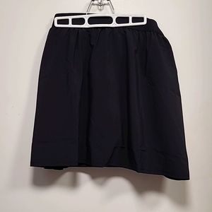 Black active Skort